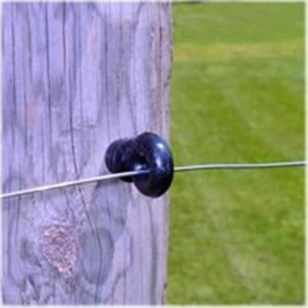 Zareba Zareba IWSIRB-Z Wood Post Ring Black Insulator 6841134